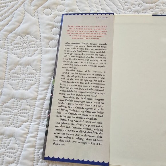 The Wedding Dress Sewing Circle Novel By Jennifer Ryan, Hardcover - Picture 4 of 10